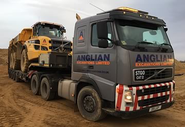 A30G on Trailer
